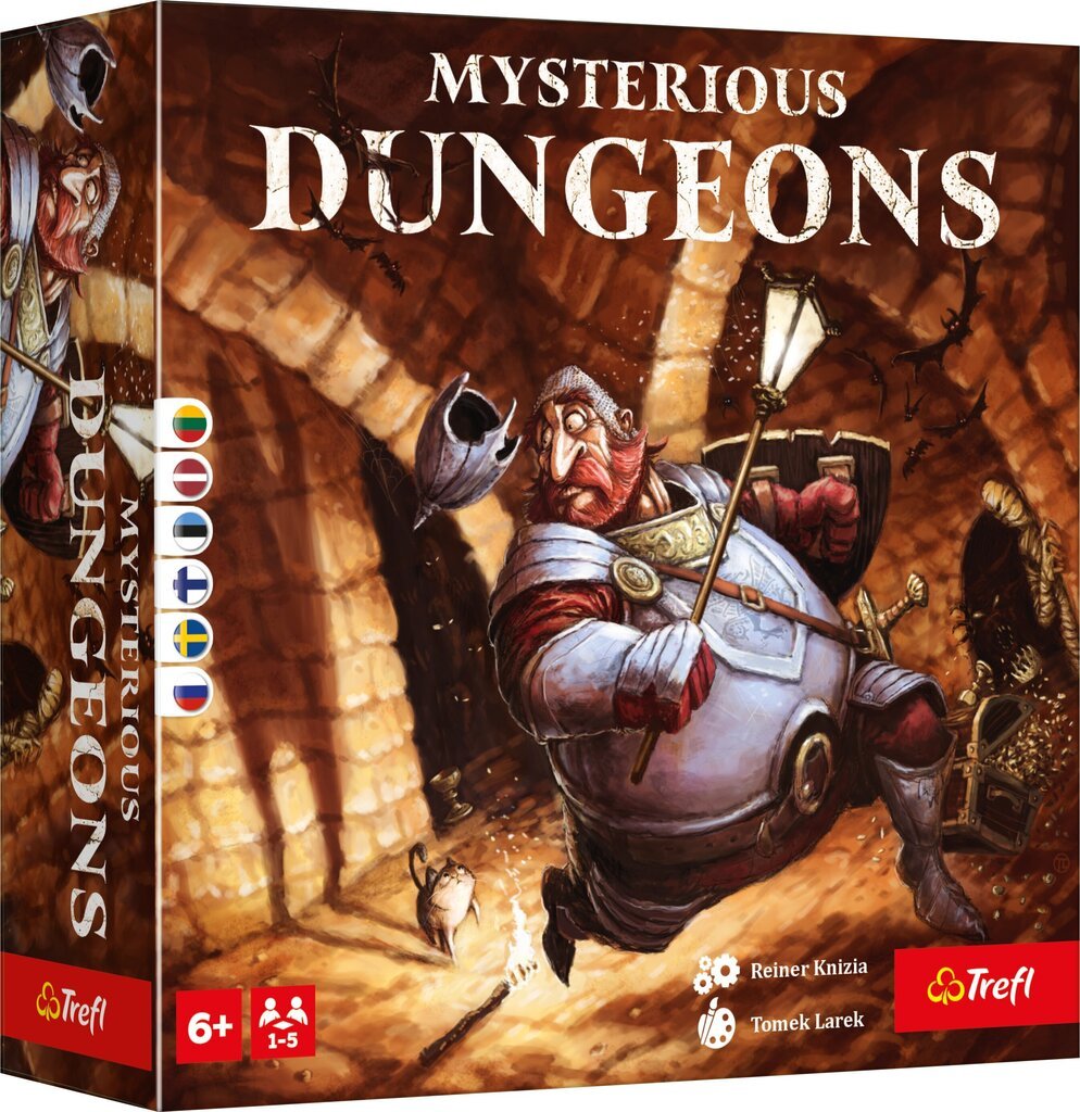 Peli Trefl Mysterious Dungeons hinta ja tiedot | Lautapelit ja älypelit | hobbyhall.fi