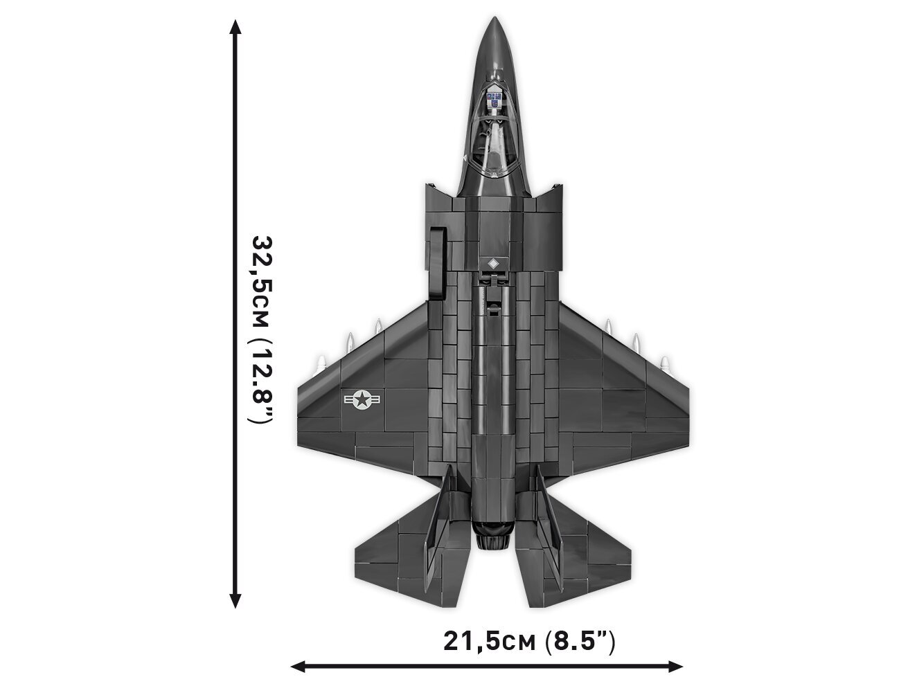 Rakennussetti hävittäjä Cobi F-35B Lightning II USA, 1/48, 5829 hinta ja tiedot | LEGOT ja rakennuslelut | hobbyhall.fi