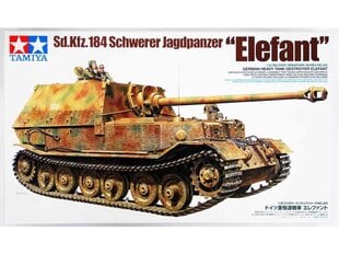 Tamiya - Schwerer Jagdpanzer Elefant, 1/35 hinta ja tiedot | LEGOT ja rakennuslelut | hobbyhall.fi