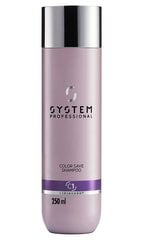 Shampoo värjätyille hiuksille Wella System Professional Color Save C1, 250 ml hinta ja tiedot | Shampoot | hobbyhall.fi