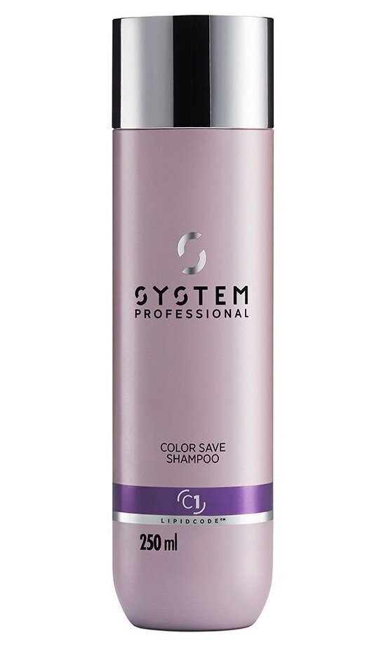 Shampoo värjätyille hiuksille Wella System Professional Color Save C1, 250 ml hinta ja tiedot | Shampoot | hobbyhall.fi