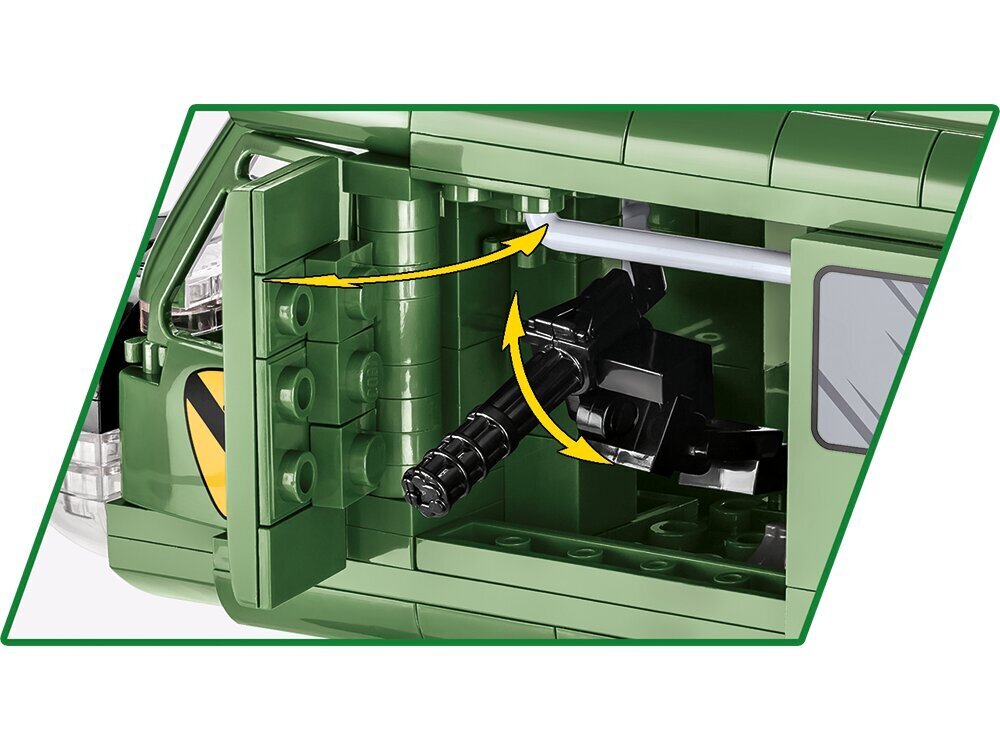 Rakennussetti helikopteri Cobi Bell UH-1 Huey Iroquois, 1/32, 2423 hinta ja tiedot | LEGOT ja rakennuslelut | hobbyhall.fi
