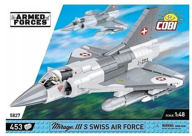 Klocki asevoimien Mirage III S Swiss Air F.453 hinta ja tiedot | LEGOT ja rakennuslelut | hobbyhall.fi