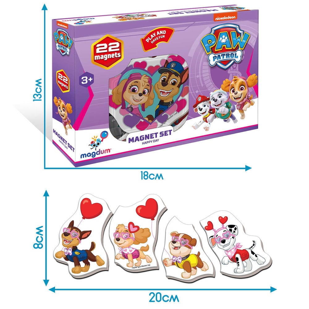 Magneettisarja Paw Patrol hinta ja tiedot | Palapelit | hobbyhall.fi