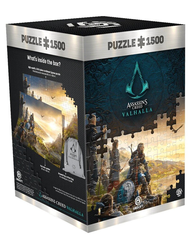 Dėlionė Assassins creed valhalla:England vista 1000 d. hinta ja tiedot | Palapelit | hobbyhall.fi