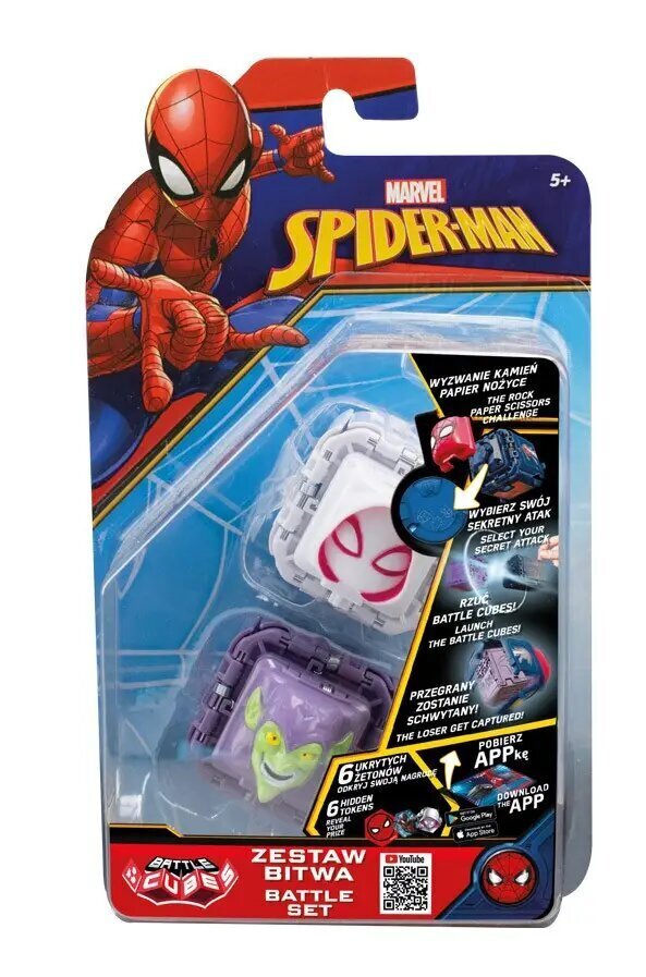 Gra Battle Kuutiot Spiderman hinta ja tiedot | Lautapelit ja älypelit | hobbyhall.fi