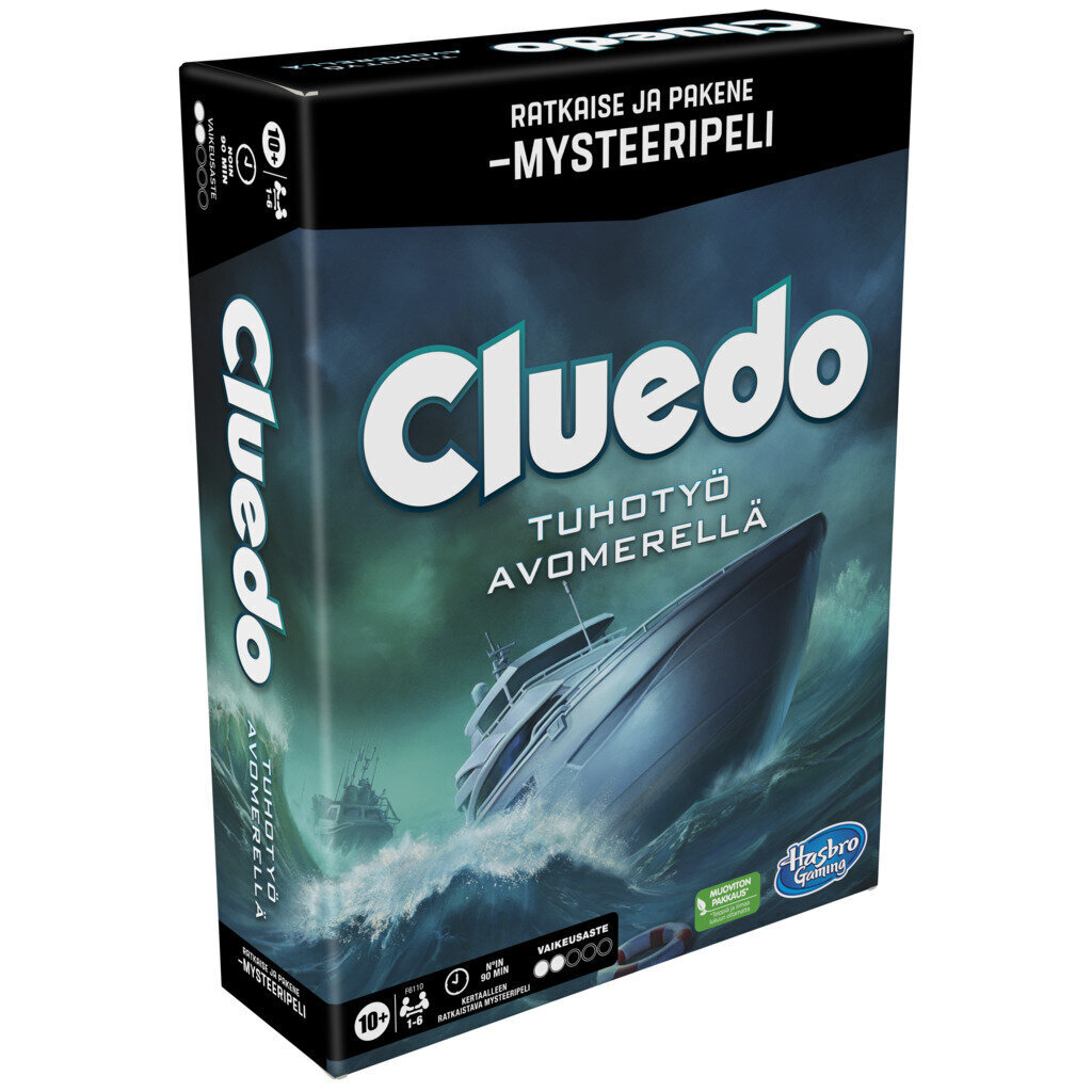 Cluedo Escape Destruction Tuhotyö Avomerellä, FI hinta ja tiedot | Lautapelit ja älypelit | hobbyhall.fi