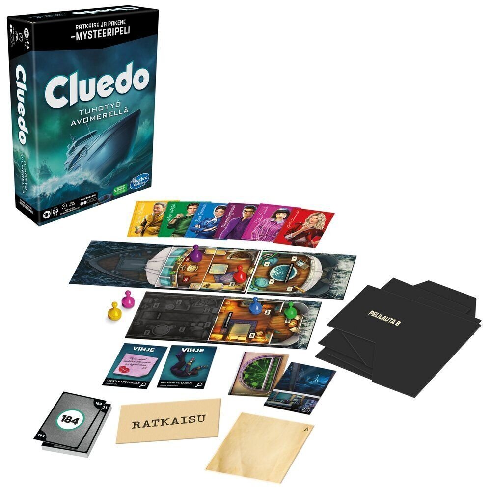 Cluedo Escape Destruction Tuhotyö Avomerellä, FI hinta ja tiedot | Lautapelit ja älypelit | hobbyhall.fi