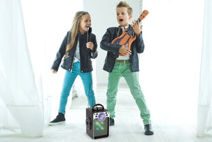 Lasten karaokekone Liniex Disco Sing Along hinta ja tiedot | Kehittävät lelut | hobbyhall.fi