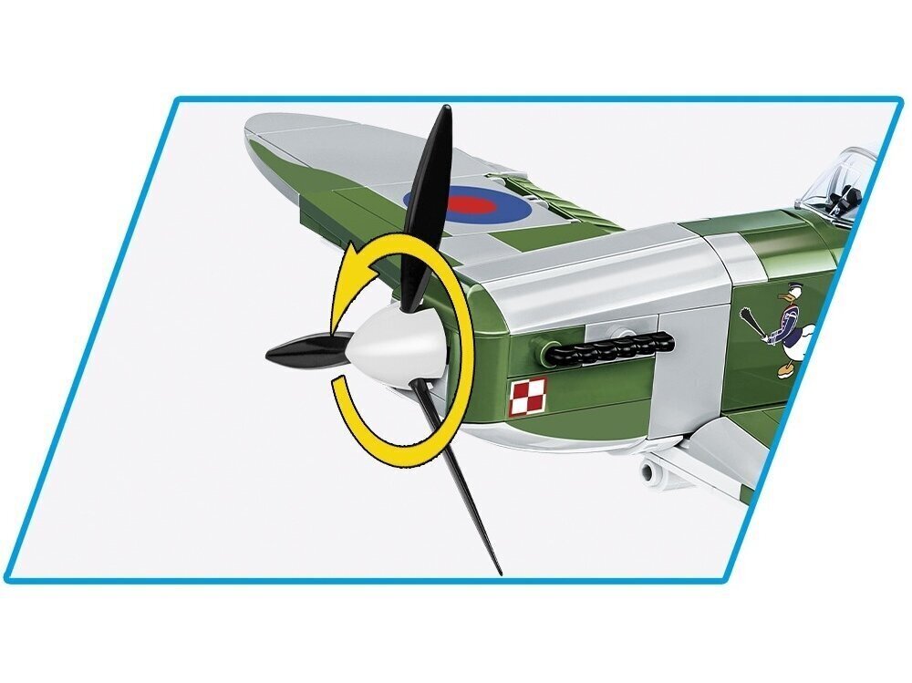 Rakennussetti lentokone Cobi Supermarine Spitfire Mk.VB, 1/32, 5725 hinta ja tiedot | LEGOT ja rakennuslelut | hobbyhall.fi