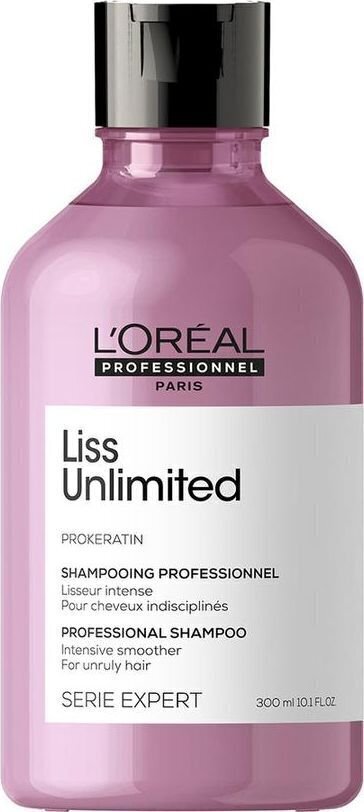Silottava hiusöljy L'Oreal Professionnel Serie Expert Liss Unlimited, 300 ml hinta ja tiedot | Shampoot | hobbyhall.fi