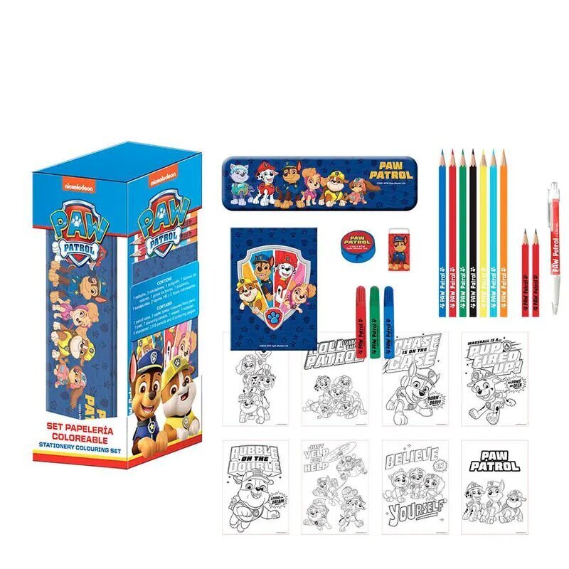 Piirustussetti Paw Patrol hinta ja tiedot | Taide- ja askartelutarvikkeet | hobbyhall.fi