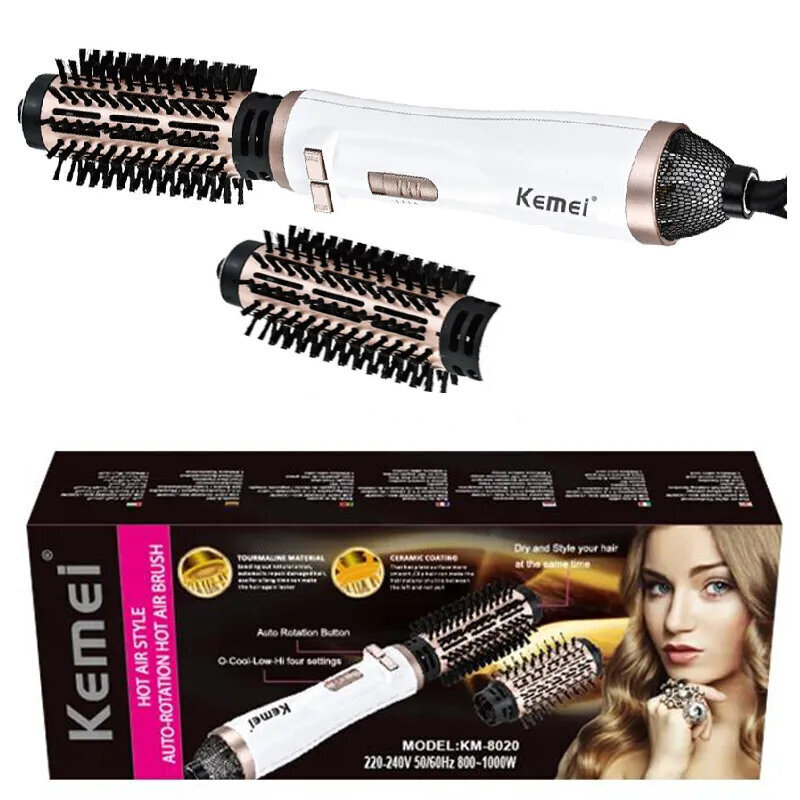 Kemei Air Styler -hiustenkuivain ja kiharrin hinta ja tiedot | Suoristusraudat ja kihartimet | hobbyhall.fi