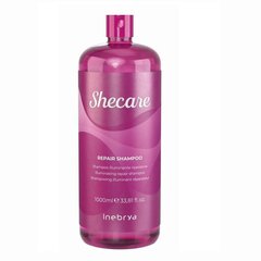 Shampoo vaurioituneille hiuksille Inebrya Shecare, 1000 ml hinta ja tiedot | Inebrya Hajuvedet ja kosmetiikka | hobbyhall.fi