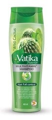 Dabur Vatika MutiVit shampoo Cactus, 400 ml hinta ja tiedot | Shampoot | hobbyhall.fi