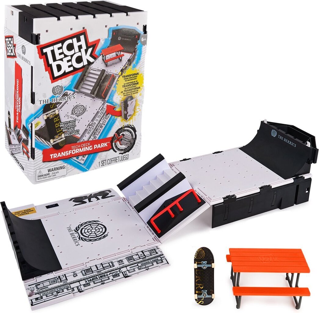 Tech Deck X-Connect muunneltava sormiskeittipuisto hinta ja tiedot | Poikien lelut | hobbyhall.fi