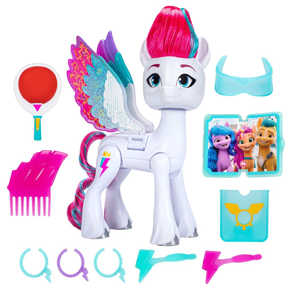 My Little Pony Siivekäs poni Zipp Storm hahmo hinta ja tiedot | Tyttöjen lelut | hobbyhall.fi