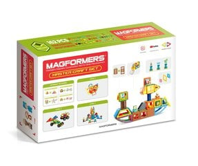 Magnetic Constructor Magformers, Construction Master, 162 osaa hinta ja tiedot | LEGOT ja rakennuslelut | hobbyhall.fi