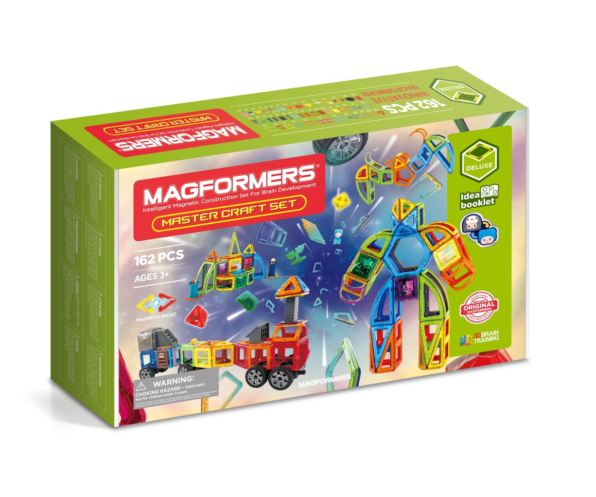 Magnetic Constructor Magformers, Construction Master, 162 osaa hinta ja tiedot | LEGOT ja rakennuslelut | hobbyhall.fi