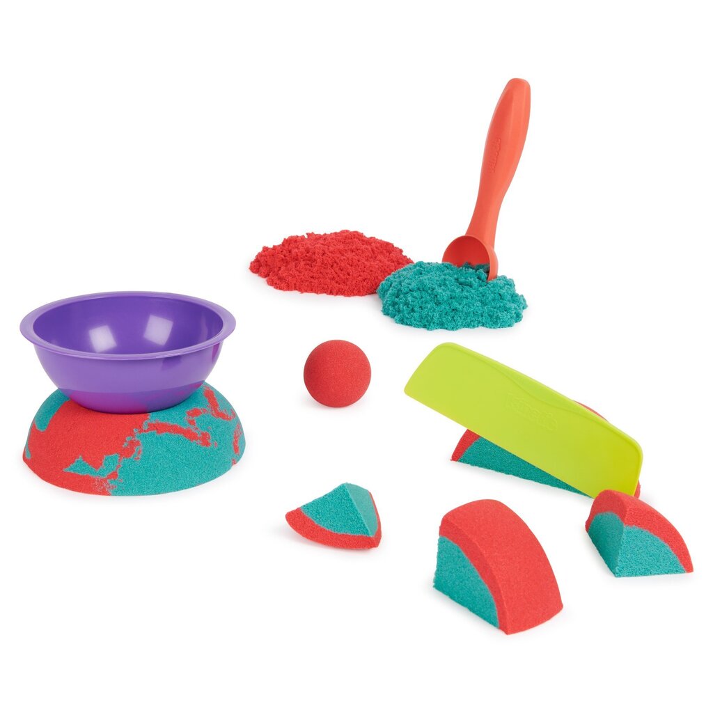 Kinetic Sand Mold n Flow Set hinta ja tiedot | Kehittävät lelut | hobbyhall.fi