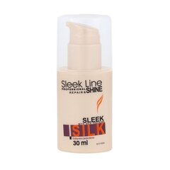 Elvyttävä syväkosteuttava hoitoaine Stapiz Sleek Line Sleek Silk 30 ml hinta ja tiedot | Hoitoaineet | hobbyhall.fi