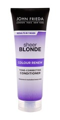 Sävyttävä hiusbalsami John Frieda Sheer Blonde Colour Renew 250 ml hinta ja tiedot | Hoitoaineet | hobbyhall.fi