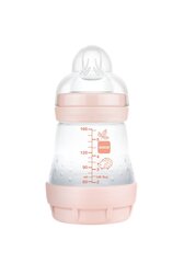 Tuttipullo MAM Easy Start Anti-Colic 0+ kuukautta, 160 ml, vaaleanpunainen hinta ja tiedot | Tuttipullot ja tarvikkeet | hobbyhall.fi