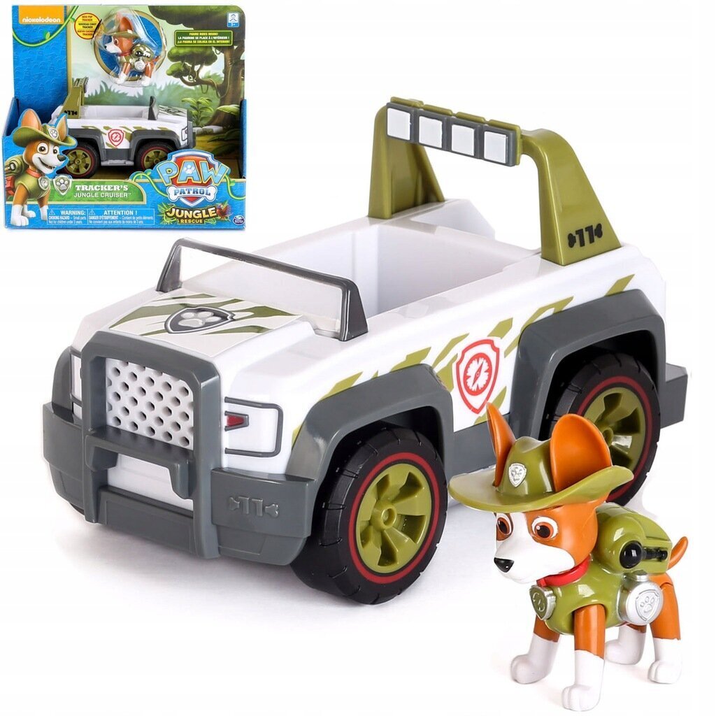 Paw Patrol SUV Jungle Cruiser -hahmolla hinta ja tiedot | Poikien lelut | hobbyhall.fi