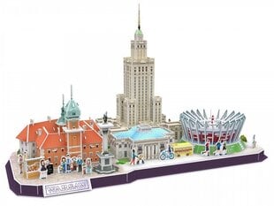 3D-pulma Cubic Fun Varsova, 126 osaa hinta ja tiedot | Palapelit | hobbyhall.fi
