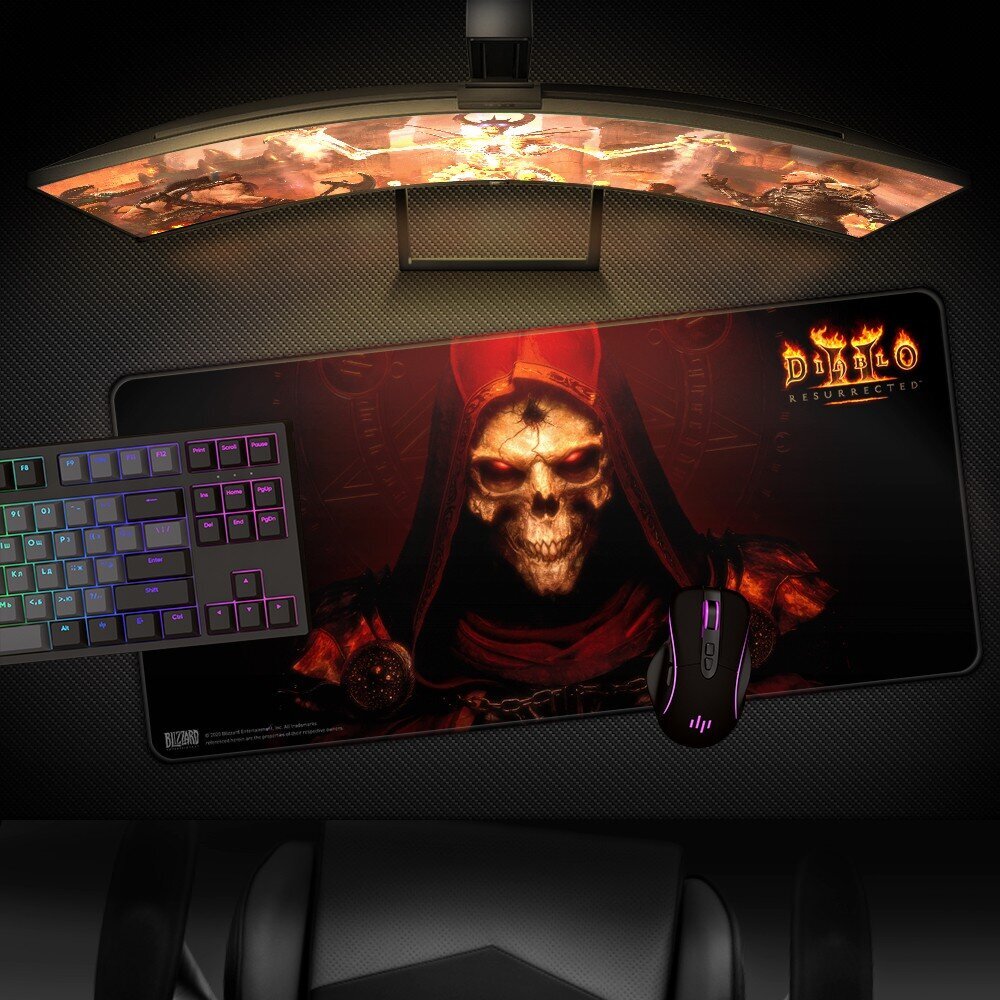 Diablo 2 Resurrected Prime Evil hiirimatto | 940x420x4mm hinta ja tiedot | Hiiret | hobbyhall.fi