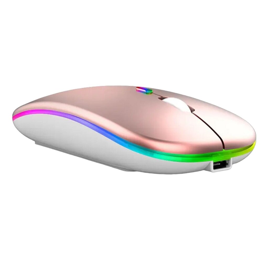 Langaton Hiiri RGB Rose Gold hinta ja tiedot | Hiiret | hobbyhall.fi