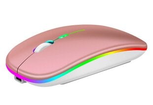 Langaton Hiiri RGB Rose Gold hinta ja tiedot | Hiiret | hobbyhall.fi