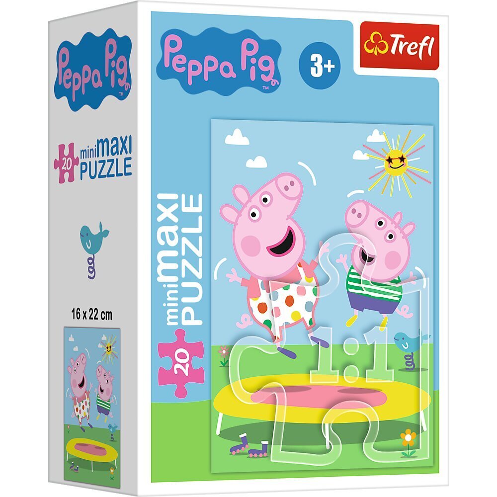 Puzzle Pig Pepa Trefl Mini Maxi, 20. hinta ja tiedot | Palapelit | hobbyhall.fi