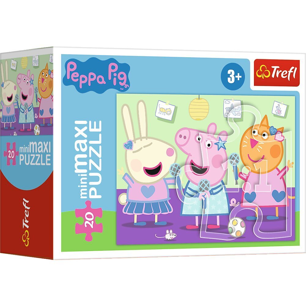 Puzzle Pig Pepa Trefl Mini Maxi, 20. hinta ja tiedot | Palapelit | hobbyhall.fi