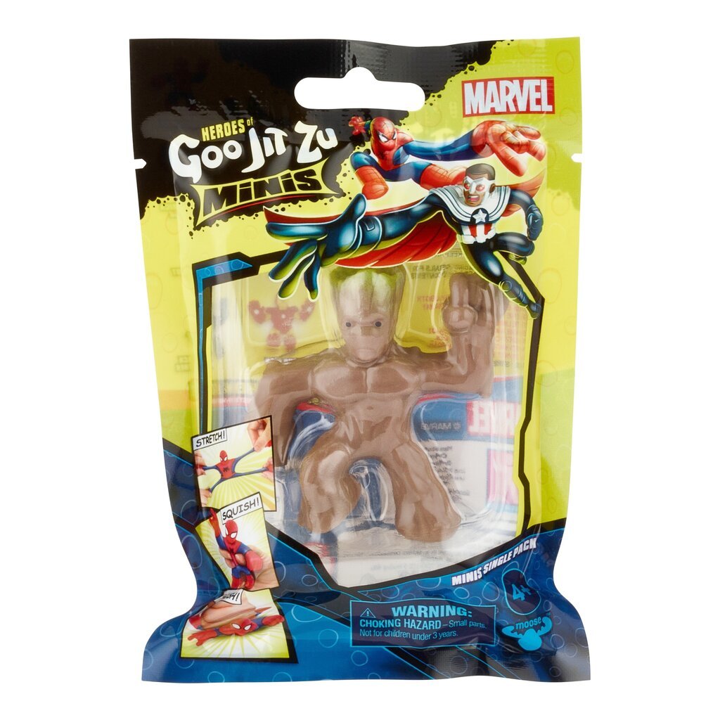 Figuuri Goo Jit Zu Heroes Of Mini Marvel W5, 1 kpl. hinta ja tiedot | Poikien lelut | hobbyhall.fi