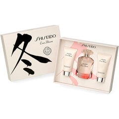 Shiseido Ever Bloom -tuoksusetti naisille: parfum, 50 ml + suihkugeeli, 50 ml + vartalovoide, 50 ml hinta ja tiedot | Naisten hajuvedet | hobbyhall.fi