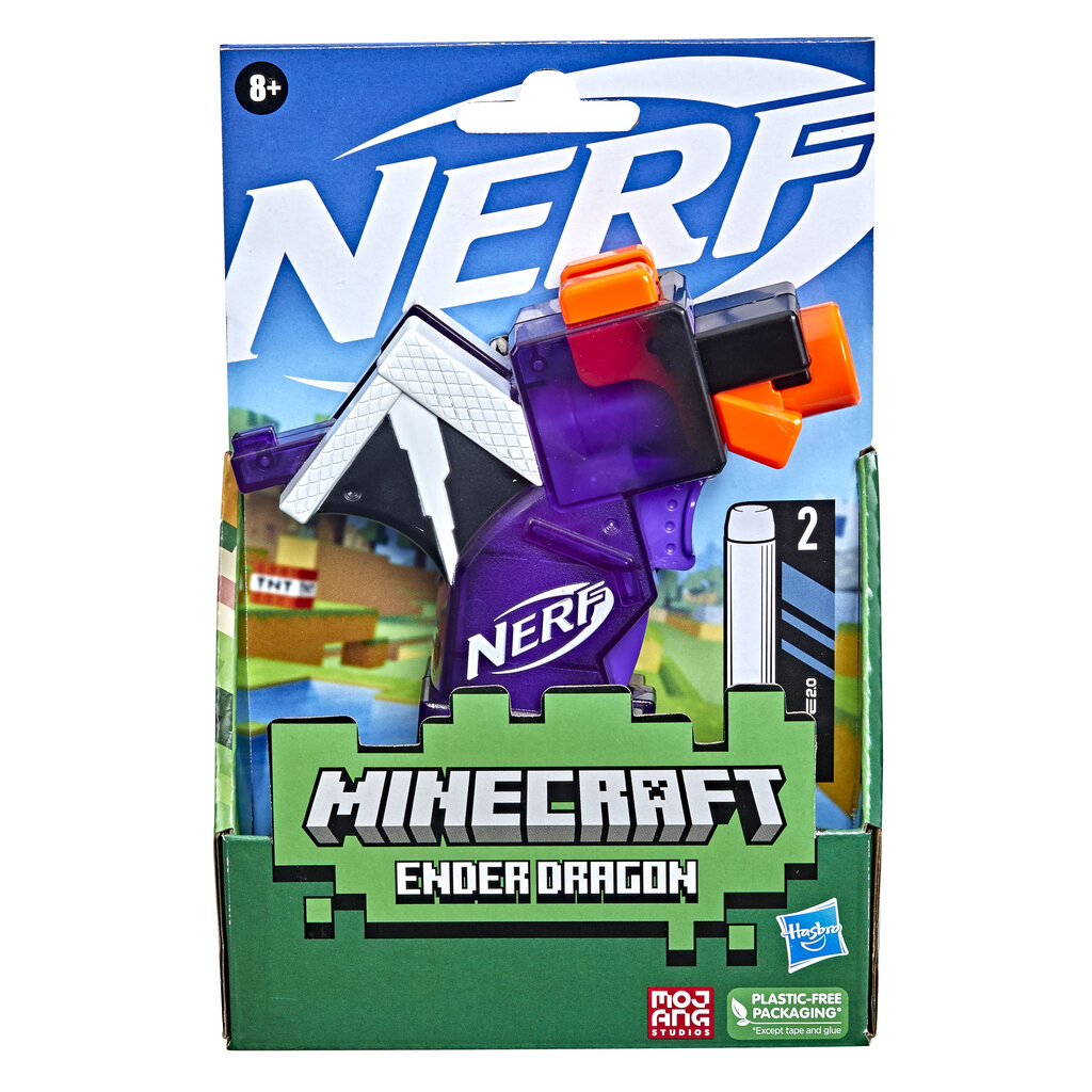 Toy Gun Nerf Minecraft Microshots hinta ja tiedot | Poikien lelut | hobbyhall.fi