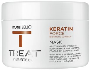 Montibello TREAT NaturTech Keratin Force -regeneroiva hiusnaamio (200 ml) hinta ja tiedot | Hoitoaineet | hobbyhall.fi