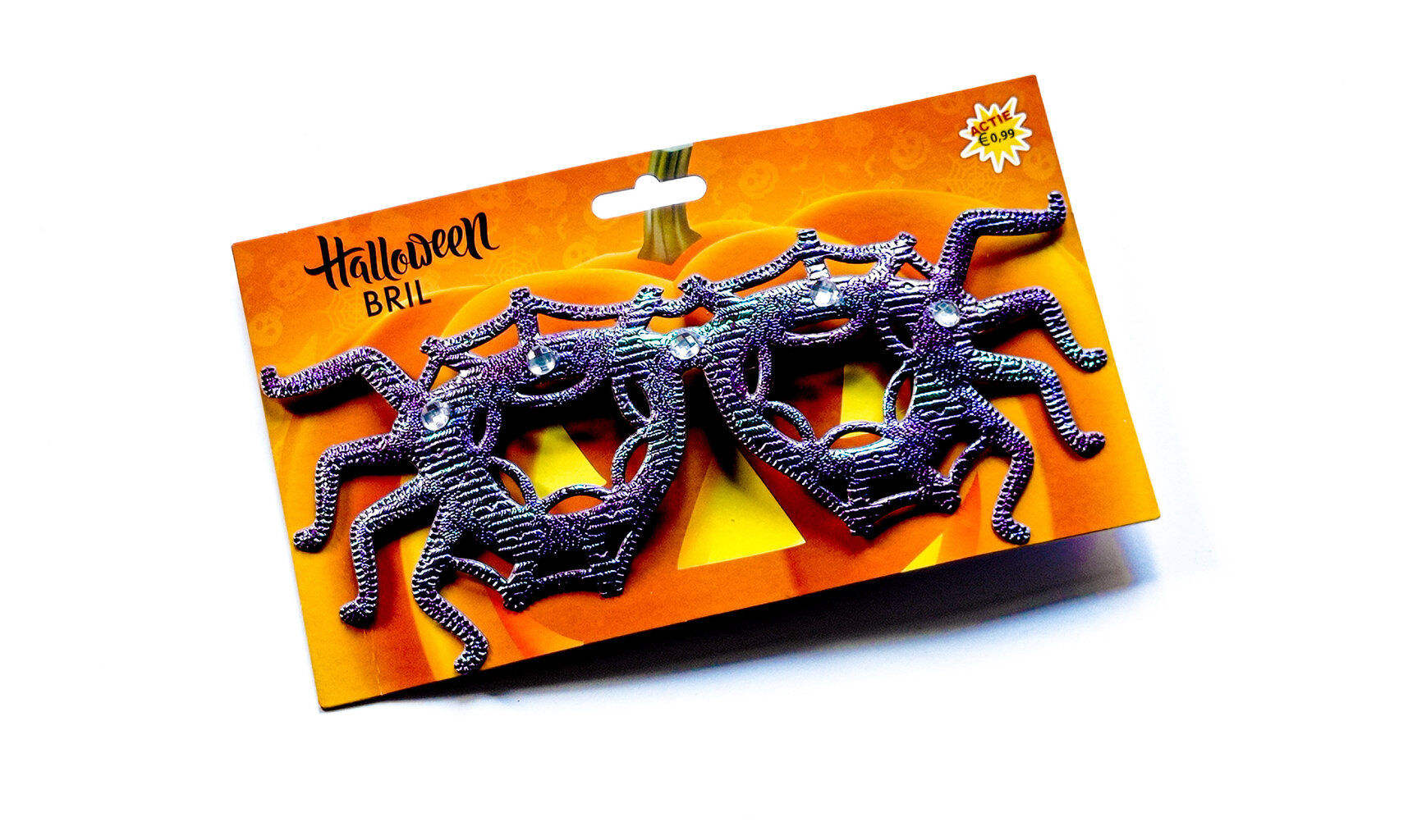 Purple Halloween lasit hämähäkin jalat hinta ja tiedot | Naamiaisasut | hobbyhall.fi