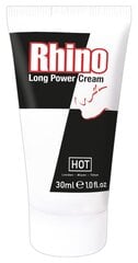 Cream Hot Rhino Long Power Cream, 30 ml hinta ja tiedot | Eroottiset tuoksut ja parfyymit | hobbyhall.fi