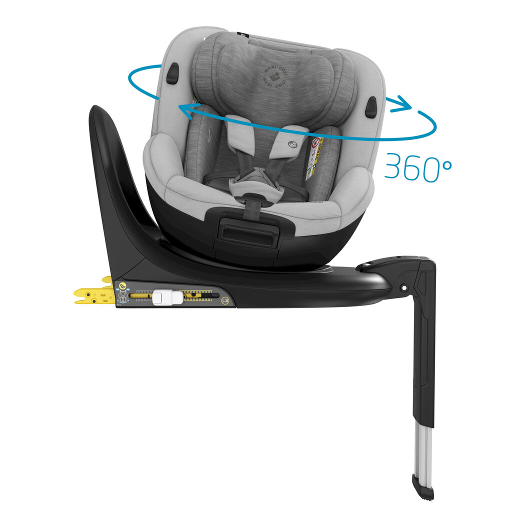 Turvaistuin Maxi Cosi Mica 0-18 kg, Authentic grey hinta ja tiedot | Turvaistuimet | hobbyhall.fi