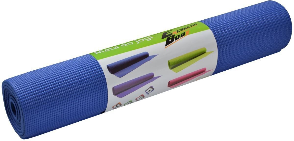 Joogamatto EB FIT 170x60x3mm, sininen hinta ja tiedot | Joogamatot | hobbyhall.fi