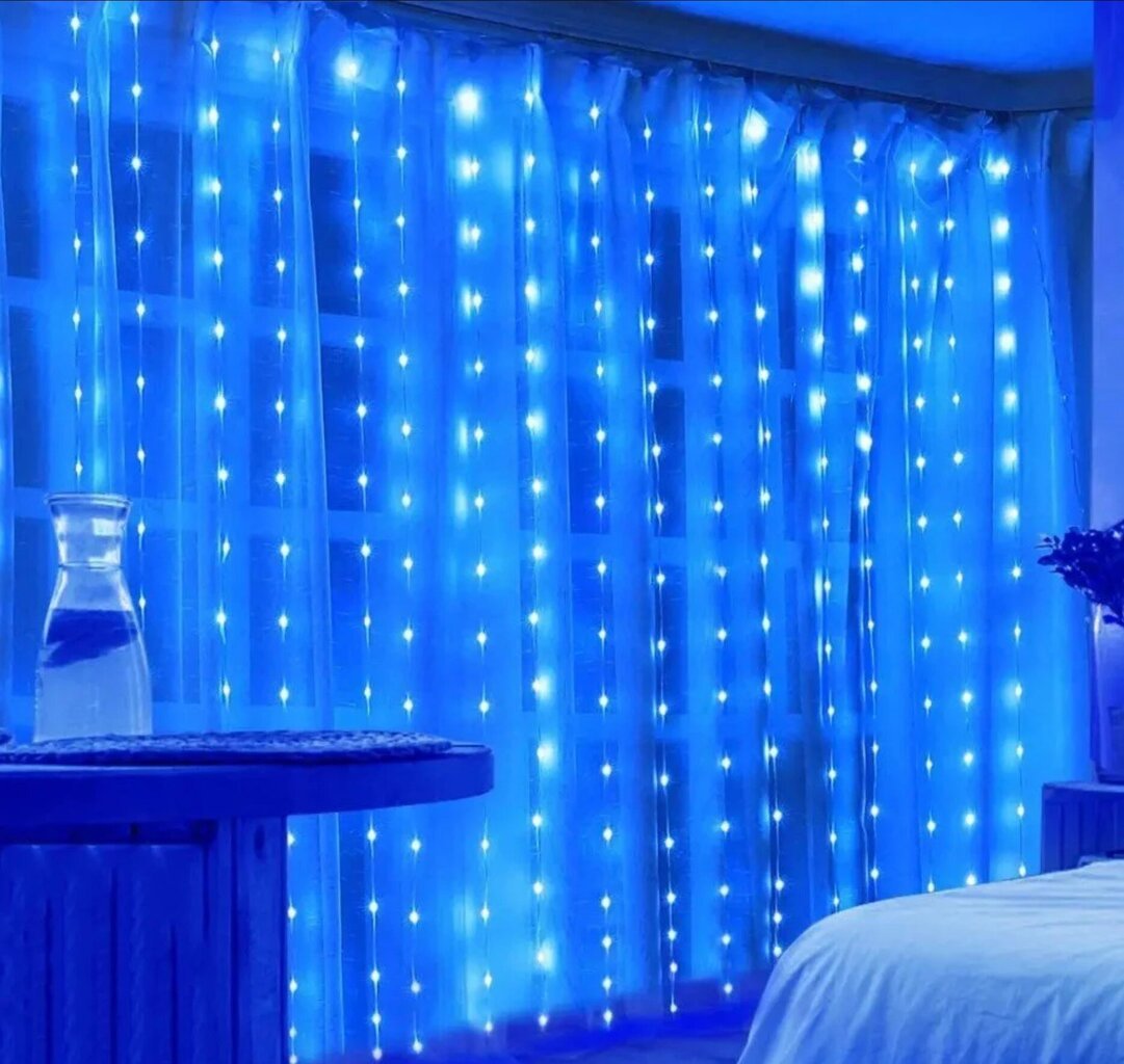 LED-valosarja 10 m, sininen hinta ja tiedot | LED-valonauhat | hobbyhall.fi