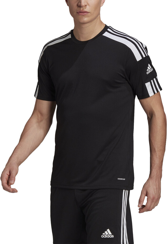 Adidas T-paita Squad 21 Jsy Ss Black hinta ja tiedot | Miesten T-paidat | hobbyhall.fi