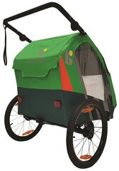 Polkupyörän perävaunu Bellelli Trailblazer, vihreä hinta ja tiedot | Polkupyörän peräkärryt | hobbyhall.fi