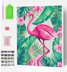Timanttimosaiikki Flamingo, Splat Planet, 30x40 cm hinta ja tiedot | Timanttimaalaukset | hobbyhall.fi