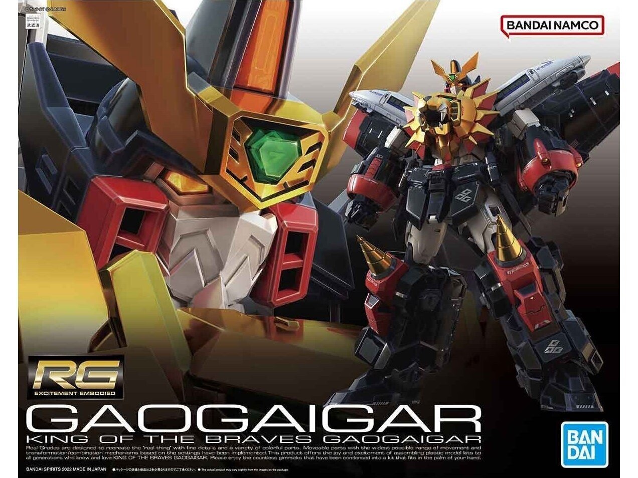 Bandai – RG King of the Braves Gaogaigar, 1/144, 63398 hinta ja tiedot | LEGOT ja rakennuslelut | hobbyhall.fi