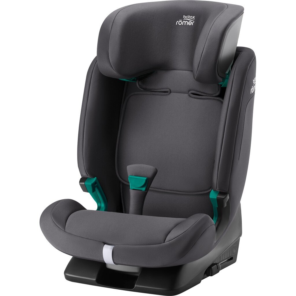 Turvaistuin Britax-Römer Evolvafix, midnight grey, 76-150 cm hinta ja tiedot | Turvaistuimet | hobbyhall.fi