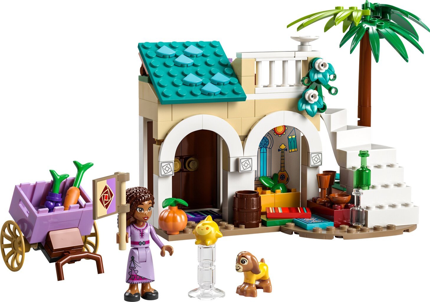 43223 Lego® Disney Asha Rosas-kaupungissa hinta ja tiedot | LEGOT ja rakennuslelut | hobbyhall.fi