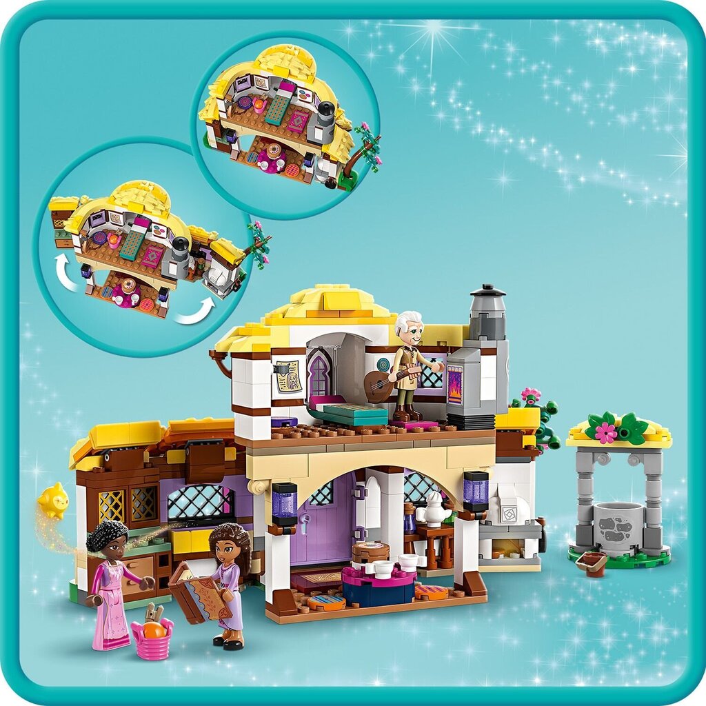 43231 LEGO® Disney Ashan mökki hinta ja tiedot | LEGOT ja rakennuslelut | hobbyhall.fi
